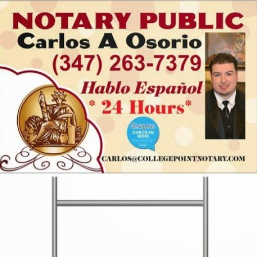 Photo by College Point Notary Public for College Point Notary Public