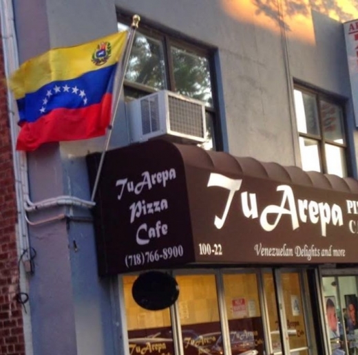TuArepa Pizza Cafe in Forest Hills City, New York, United States - #4 Photo of Restaurant, Food, Point of interest, Establishment, Meal delivery