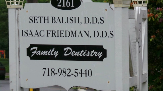 Balish & Friedman: Balish Seth DDS in Richmond City, New York, United States - #2 Photo of Point of interest, Establishment, Health, Dentist