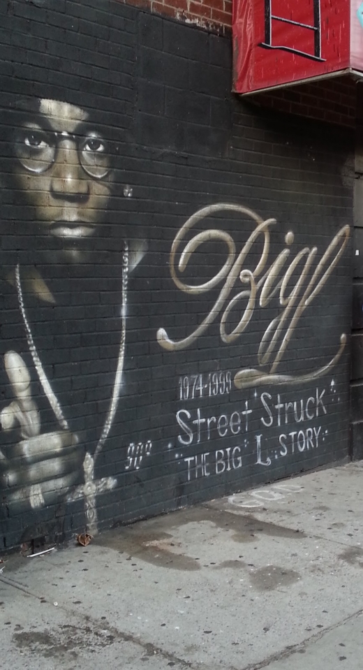 Photo by Sir McElroy Staggington Jr. for Big L mural