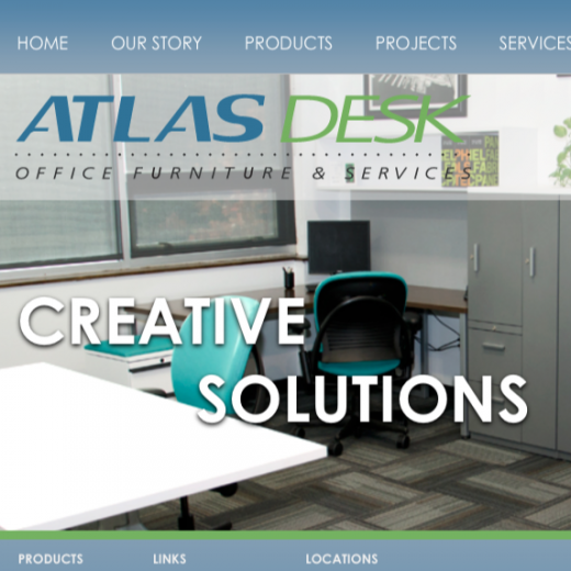 Atlas Desk Used Office Furniture in Newark City, New Jersey, United States - #4 Photo of Point of interest, Establishment, Store, Home goods store, Furniture store
