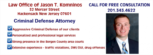Law Office of Jason T. Komninos in Hackensack City, New Jersey, United States - #3 Photo of Point of interest, Establishment, Lawyer
