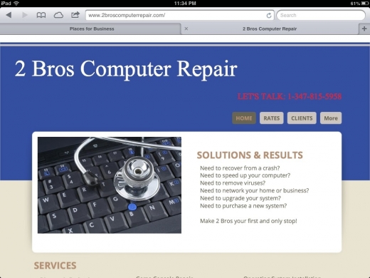 2 Bros Computer Repair in New York City, New York, United States - #1 Photo of Point of interest, Establishment