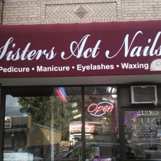 Sisters Act Nails in Elizabeth City, New Jersey, United States - #1 Photo of Point of interest, Establishment, Beauty salon, Hair care