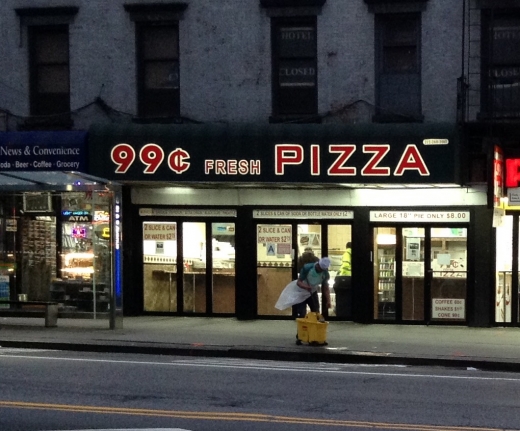 Photo by Marc Gonzalez for 99 Cents Fresh Pizza