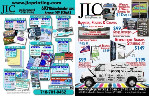 JLC Printing & Graphics Inc. in Bronx City, New York, United States - #2 Photo of Point of interest, Establishment, Store