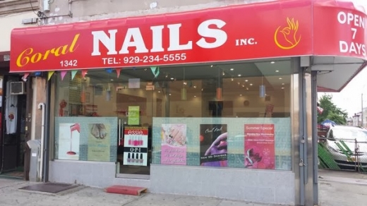 Coral Nails & Spa in Kings County City, New York, United States - #1 Photo of Point of interest, Establishment, Beauty salon, Hair care