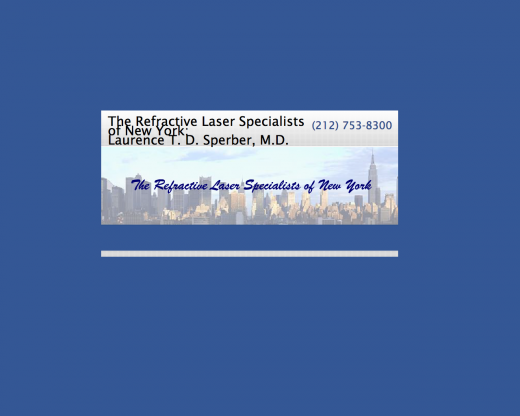 The Refractive Laser Specialists of New York: Laurence T. D. Sperber, M.D. in New York City, New York, United States - #4 Photo of Point of interest, Establishment, Health, Hospital, Doctor