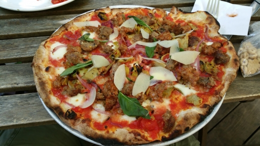 Photo by Peter Salzman for Ogliastro Pizza Bar