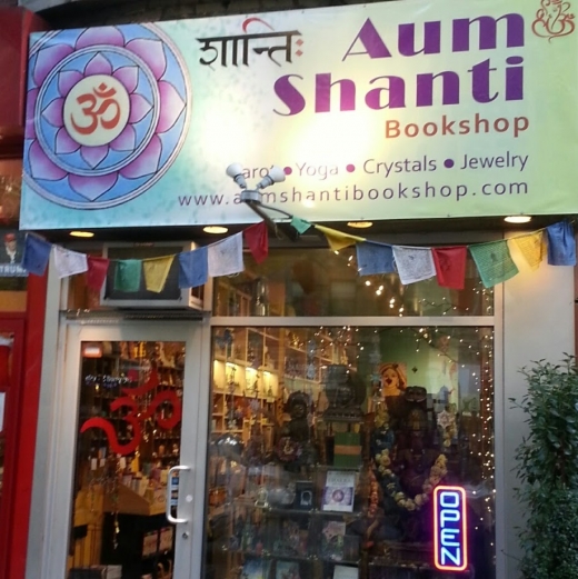 Aum Shanti Bookshop in New York City, New York, United States - #1 Photo of Point of interest, Establishment, Store, Health, Jewelry store, Book store