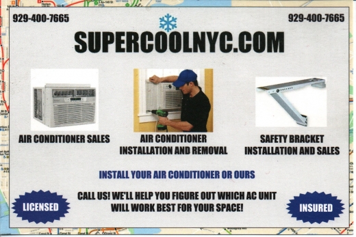 SUPERCOOLNYC Air Conditioner Installation, Removal, Sales and Service in Kings County City, New York, United States - #2 Photo of Point of interest, Establishment, Store, Home goods store, General contractor