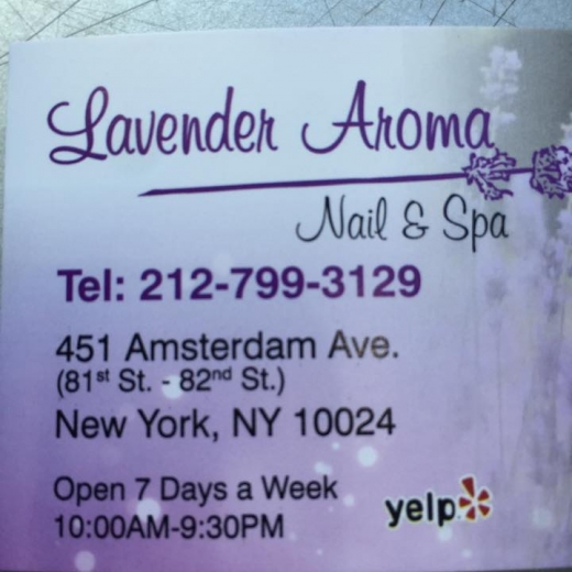 Photo by <br />
<b>Notice</b>:  Undefined index: user in <b>/home/www/activeuser/data/www/vaplace.com/core/views/default/photos.php</b> on line <b>128</b><br />
. Picture for Lavender Aroma Nails & Spa in New York City, New York, United States - Point of interest, Establishment, Spa