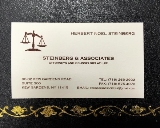 Steinberg & Associates, Esqs., Herbert N. Steinberg, Esq. in Queens City, New York, United States - #3 Photo of Point of interest, Establishment, Finance, Lawyer