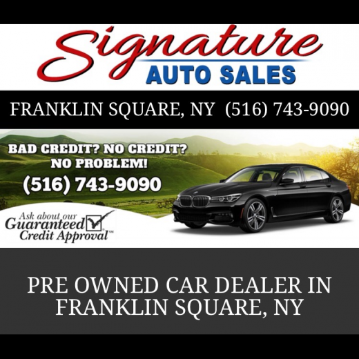 Signature Auto Sales in Franklin Square City, New York, United States - #1 Photo of Point of interest, Establishment, Car dealer, Store