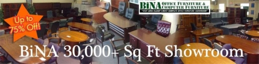 BiNA Discount Office Furniture in Mineola City, New York, United States - #4 Photo of Point of interest, Establishment, Store, Home goods store, Furniture store, Shopping mall