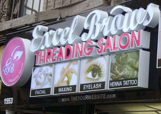 Excel Brows Threading Salon in Bronx City, New York, United States - #2 Photo of Point of interest, Establishment, Beauty salon, Hair care