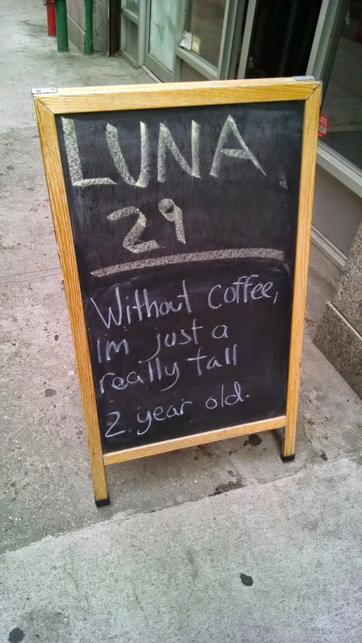 Photo by Jonathan Conlin for Luna 29 Cafe