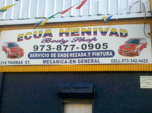 Ecua Henivad Body Shop in Newark City, New Jersey, United States - #2 Photo of Point of interest, Establishment, Car repair
