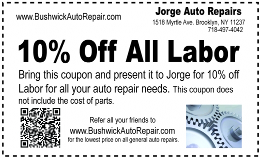 Jorge Auto Repair in Brooklyn City, New York, United States - #2 Photo of Point of interest, Establishment, Car repair