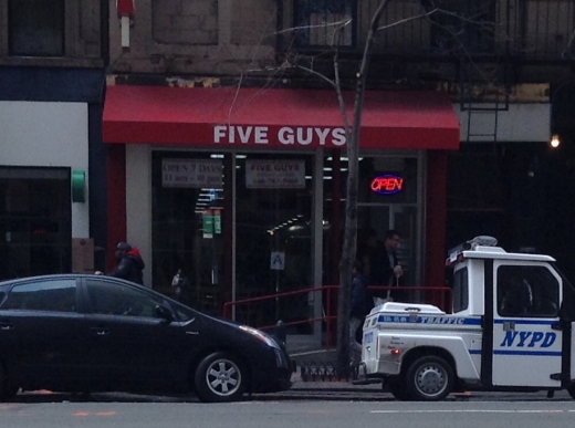 Five Guys Burgers and Fries in New York City, New York, United States - #1 Photo of Restaurant, Food, Point of interest, Establishment, Meal takeaway