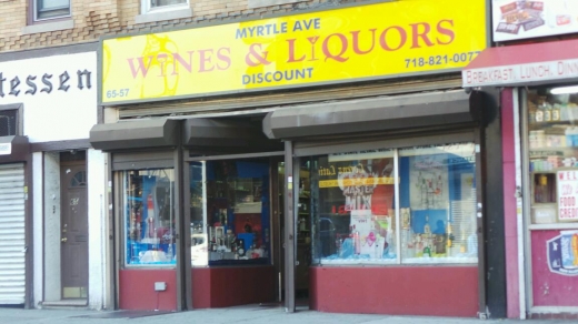 Myrtle Avenue Liquors Inc in Queens City, New York, United States - #1 Photo of Point of interest, Establishment, Store, Liquor store