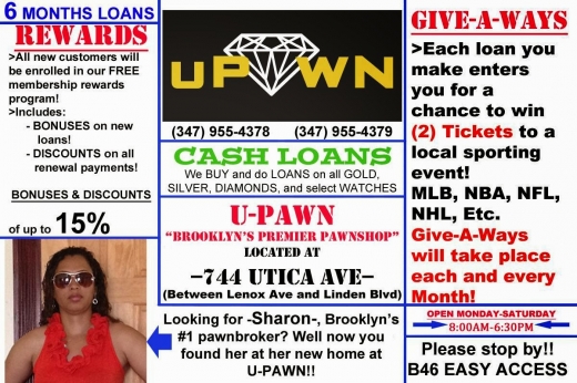 uPawn - Brooklyn's Premier Pawn Shop (Bonuses & Discounts) in Brooklyn City, New York, United States - #1 Photo of Point of interest, Establishment, Finance, Store