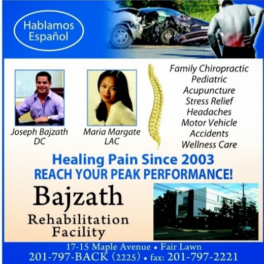 Photo by <br />
<b>Notice</b>:  Undefined index: user in <b>/home/www/activeuser/data/www/vaplace.com/core/views/default/photos.php</b> on line <b>128</b><br />
. Picture for Bajzath Rehabilitation Facility in Fair Lawn City, New Jersey, United States - Point of interest, Establishment, Health
