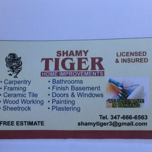 Shamy tiger construction in Queens City, New York, United States - #1 Photo of Point of interest, Establishment, General contractor