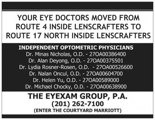 Photo by <br />
<b>Notice</b>:  Undefined index: user in <b>/home/www/activeuser/data/www/vaplace.com/core/views/default/photos.php</b> on line <b>128</b><br />
. Picture for The Eyexam Group in Paramus City, New Jersey, United States - Point of interest, Establishment, Health