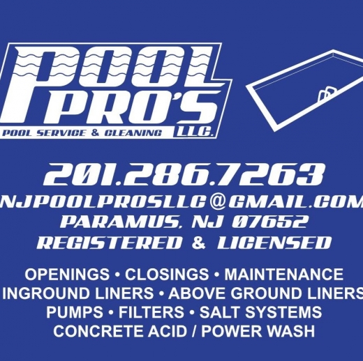 POOL PROS llc Pool Service and Cleaning in Paramus City, New Jersey, United States - #2 Photo of Point of interest, Establishment, Store, General contractor