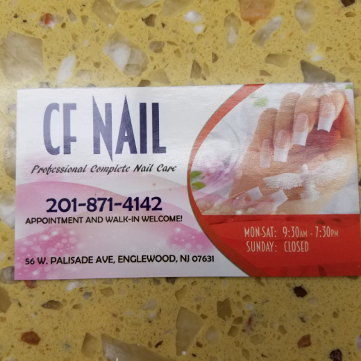 C F Nail Care in Englewood City, New Jersey, United States - #1 Photo of Point of interest, Establishment, Beauty salon, Hair care