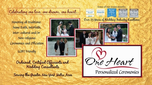 NYC One Heart Personalized Ceremonies in New York City, New York, United States - #2 Photo of Point of interest, Establishment, Health