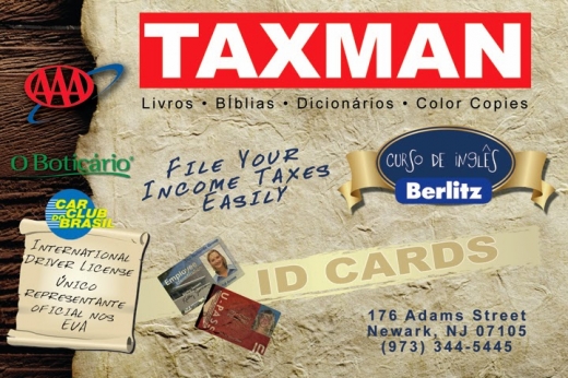 TAXMAN in Newark City, New Jersey, United States - #2 Photo of Point of interest, Establishment, Finance, Store, Accounting, Home goods store, Electronics store, Book store