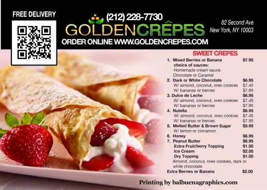 Photo by <br />
<b>Notice</b>:  Undefined index: user in <b>/home/www/activeuser/data/www/vaplace.com/core/views/default/photos.php</b> on line <b>128</b><br />
. Picture for Golden Crepes in New York City, New York, United States - Restaurant, Food, Point of interest, Establishment, Store, Cafe