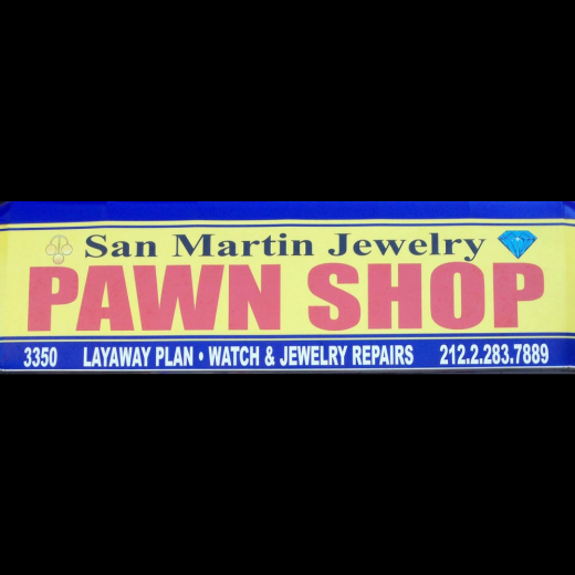 San Martin Jewelry Pawnshop, Inc in New York City, New York, United States - #3 Photo of Point of interest, Establishment