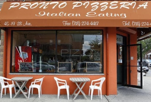 Pronto Pizzeria in Astoria City, New York, United States - #1 Photo of Restaurant, Food, Point of interest, Establishment