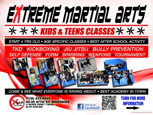 Extreme Martial Arts Woodside in Woodside City, New York, United States - #2 Photo of Point of interest, Establishment, Health, Gym