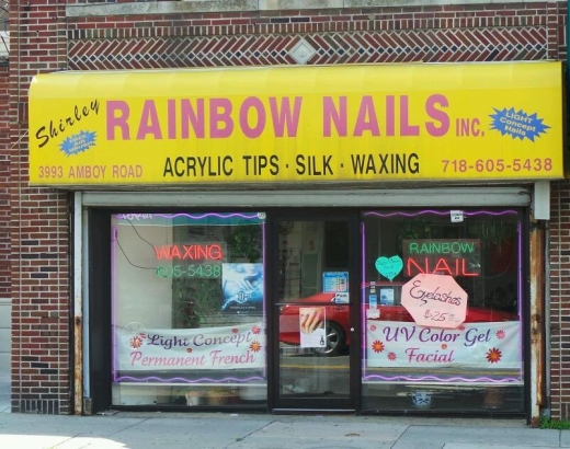 Rainbow Nail Salon in Richmond City, New York, United States - #1 Photo of Point of interest, Establishment, Beauty salon, Hair care