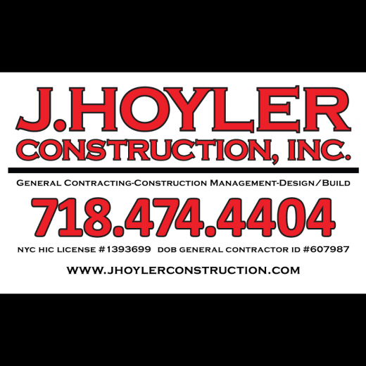J. Hoyler Construction, Inc in Queens City, New York, United States - #2 Photo of Point of interest, Establishment, General contractor