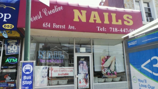 Forest Creative Nail Inc in Richmond City, New York, United States - #3 Photo of Point of interest, Establishment, Beauty salon, Hair care
