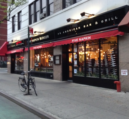 5 Napkin Burger in New York City, New York, United States - #1 Photo of Restaurant, Food, Point of interest, Establishment, Bar