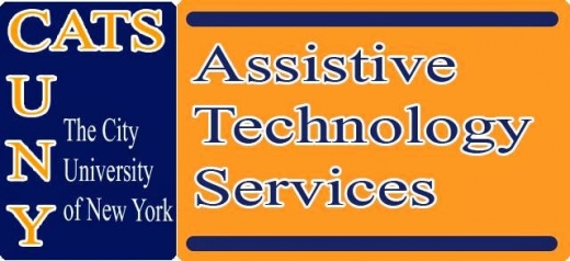 Photo by CUNY Assistive Technology Services for CUNY Assistive Technology Services