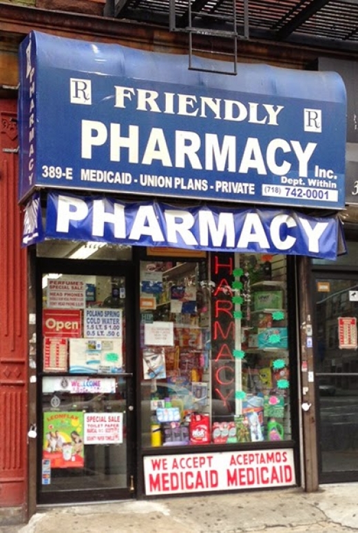 Friendly Pharmacy in Bronx City, New York, United States - #3 Photo of Point of interest, Establishment, Store, Health, Pharmacy
