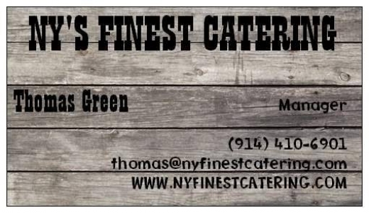 Photo by NY's Finest Catering for NY's Finest Catering