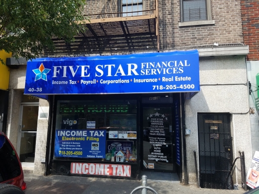 Five Star Brokerage Corp - Tax Experts in Queens City, New York, United States - #2 Photo of Point of interest, Establishment, Finance, Accounting, Insurance agency, Real estate agency