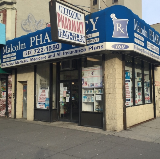 Malcolm Pharmacy in New York City, New York, United States - #1 Photo of Point of interest, Establishment, Store, Health, Pharmacy