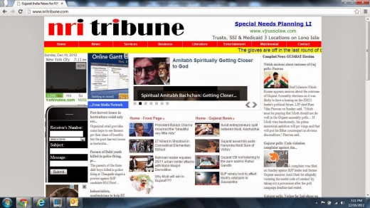 GUJARAT NEWS INDIA NEWS- NRI TRIBUNE BY SOUTH AISAN MEDIA NETWORK NJ in Queens City, New York, United States - #1 Photo of Point of interest, Establishment