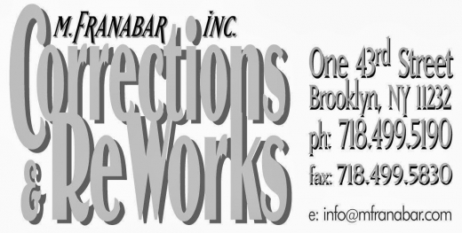 M.Franabar Inc. Corrections & ReWorks in Brooklyn City, New York, United States - #1 Photo of Point of interest, Establishment