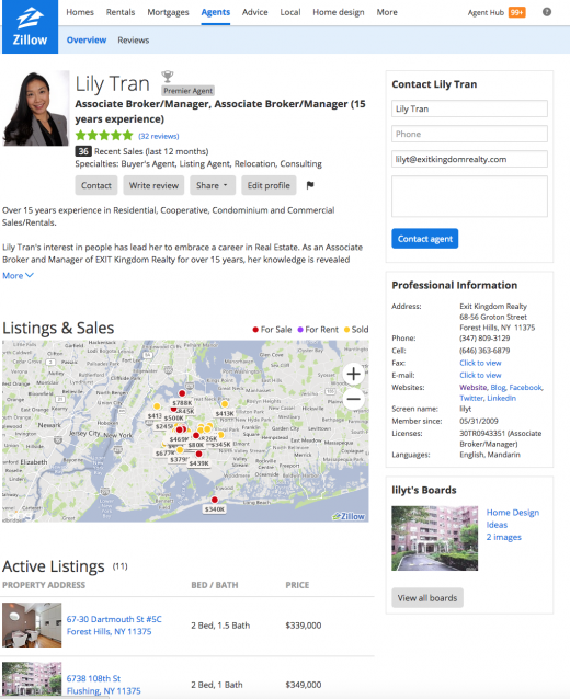 Forest Hills Realtor Lily Tran in Forest Hills City, New York, United States - #4 Photo of Point of interest, Establishment, Finance, Real estate agency