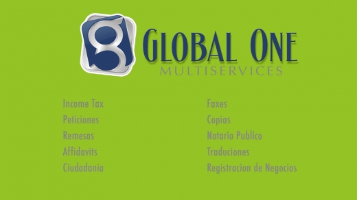 Global One Multiservices in Perth Amboy City, New Jersey, United States - #1 Photo of Point of interest, Establishment, Finance